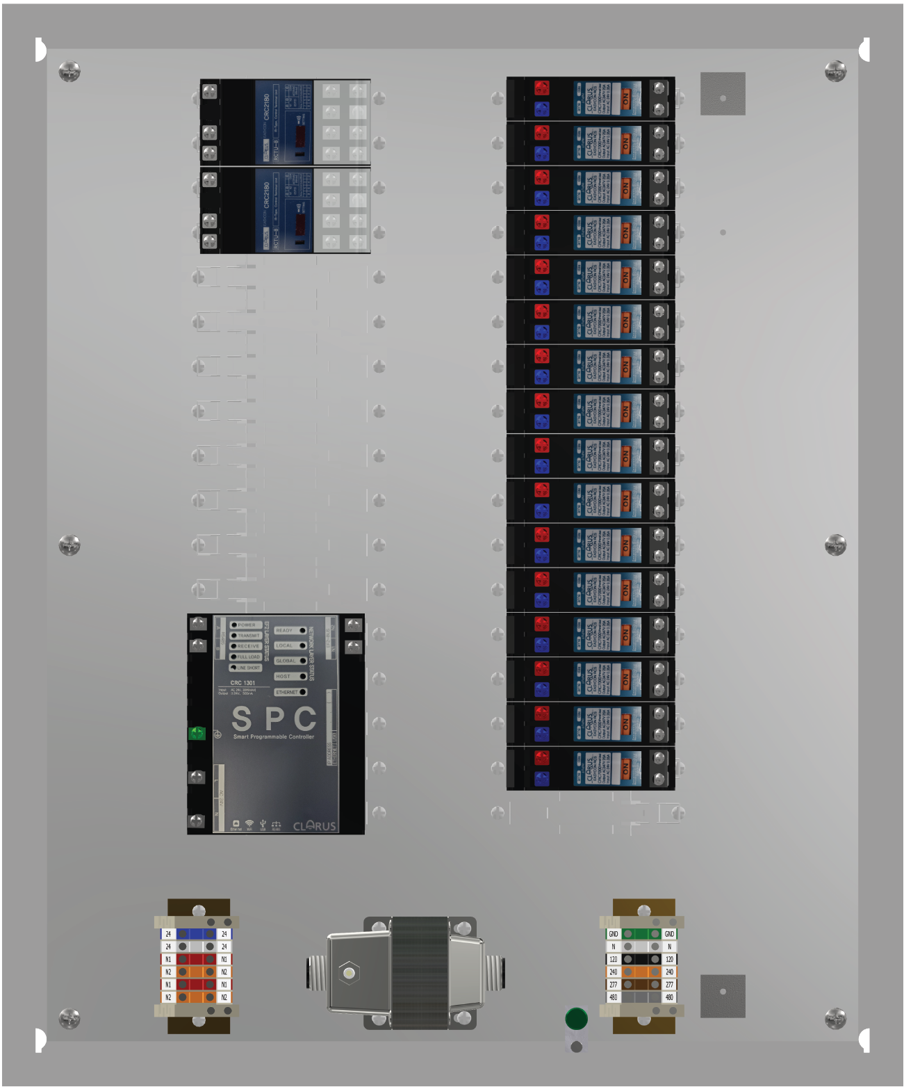 16 Zone ON/OFF Lighting Control Panel