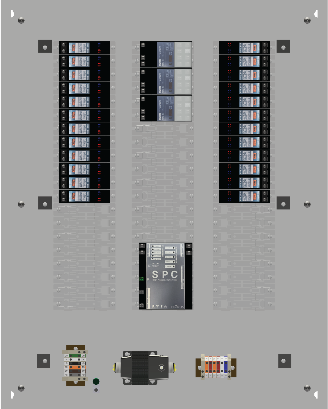 24 Zone ON/OFF Lighting Control Panel