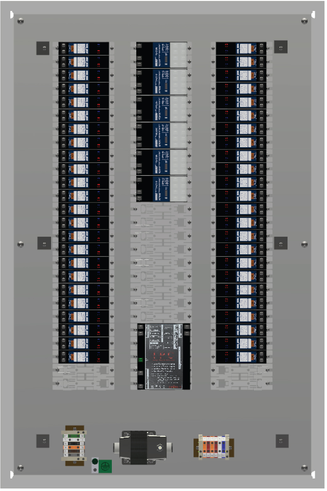 48 Zone ON/OFF Lighting Control Panel