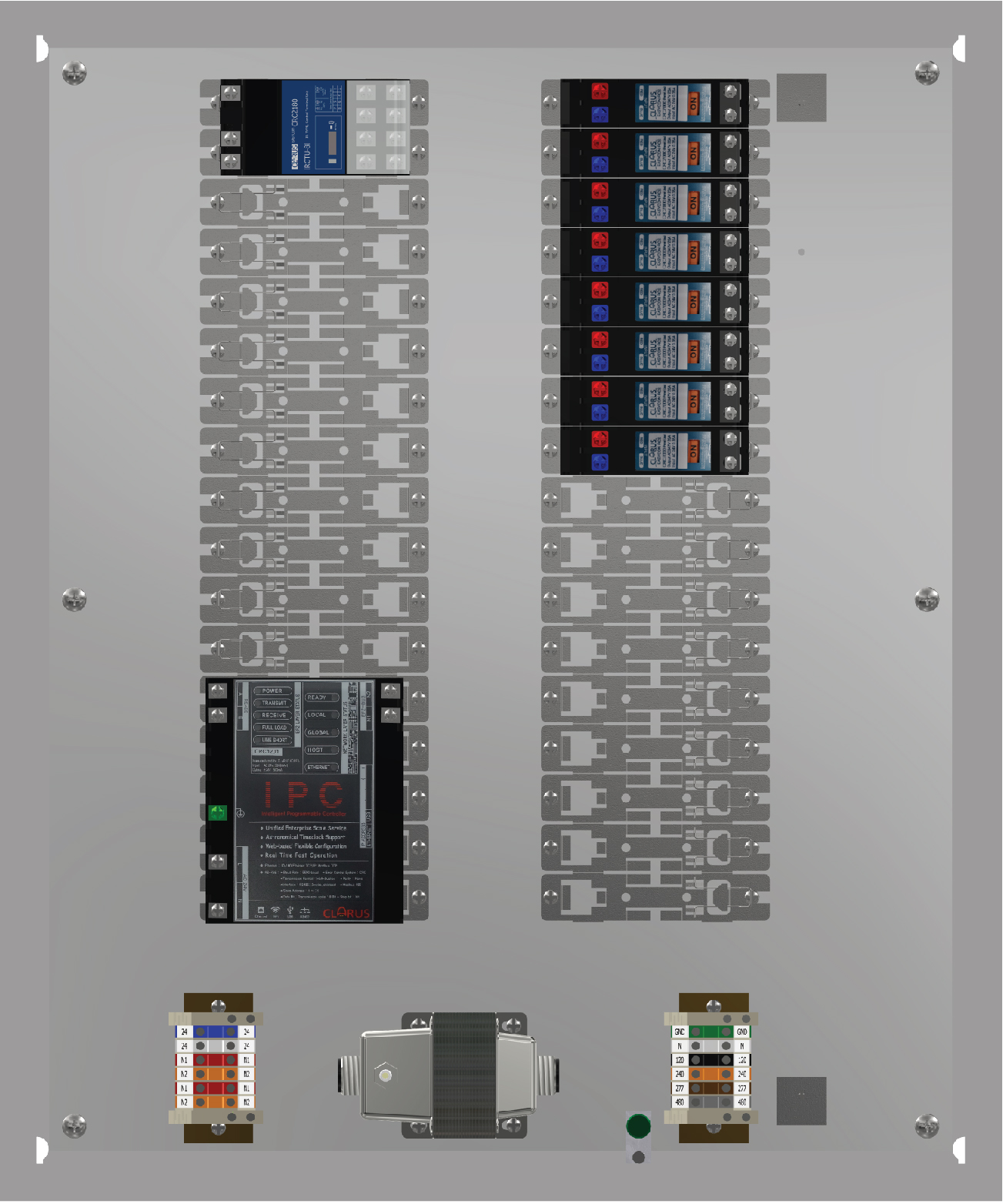 8 Zone ON/OFF Lighting Control Panel